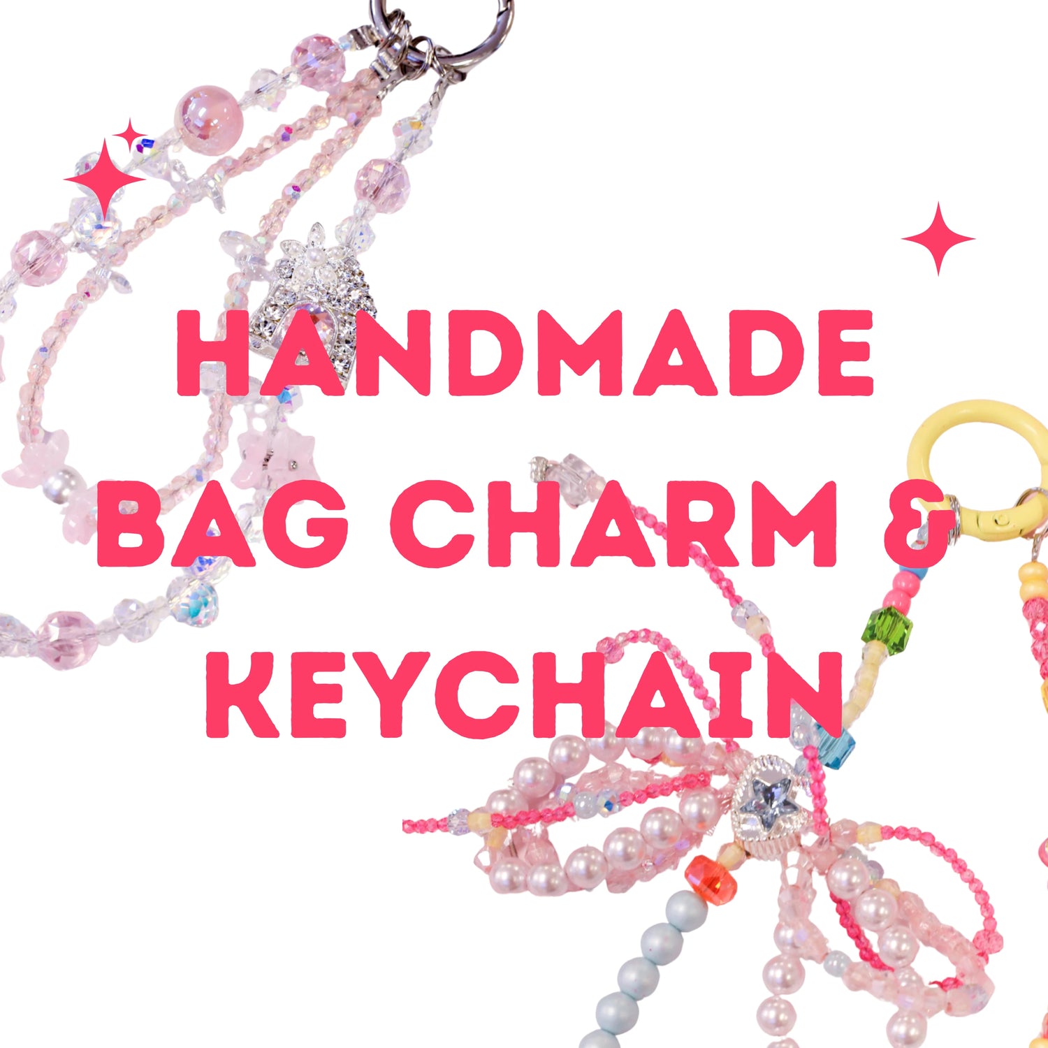 HANDMADE BAG CHARM & KEYCHAIN